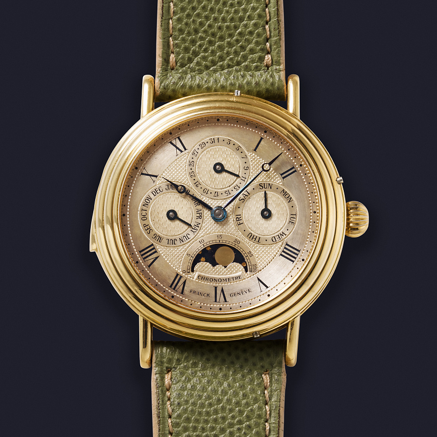 Minute Repeater Perpetual Calendar in Yellow Gold