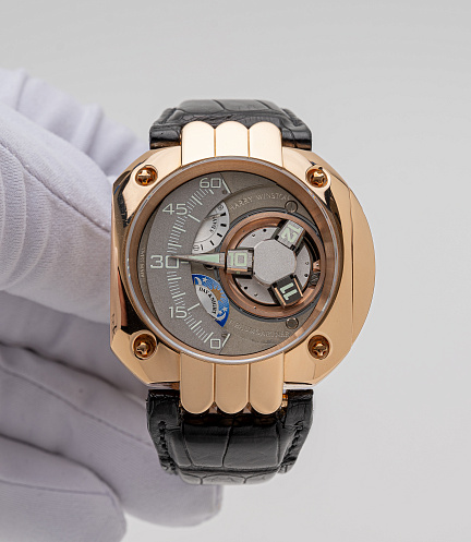 Opus V in Rose Gold by Urwerk