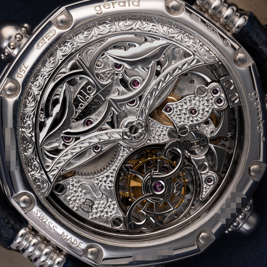 Grande Sonnerie Piece Unique in White Gold with MOP Dial