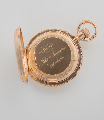 Gold Pocket Watch with Chronometre Movement