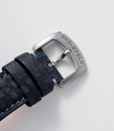 1941 Principia in Stainless Steel with Turquoise Dial															