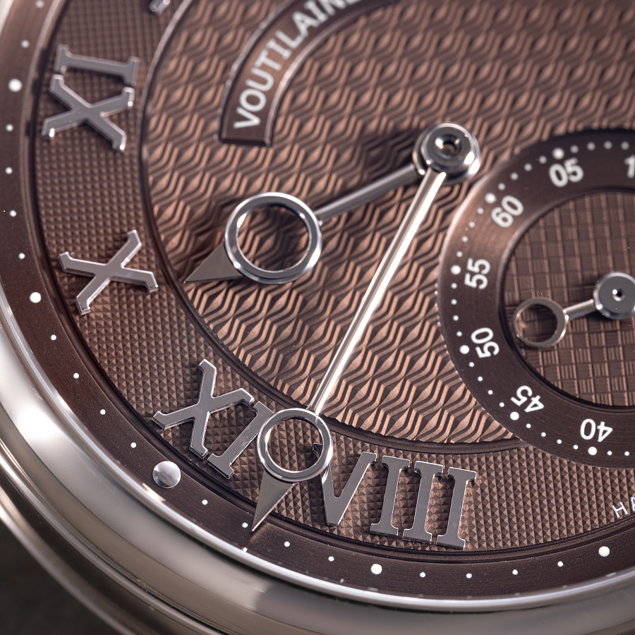 Vingt-8 in White Gold with "Havana" Dial with White Gold Movement from the first 50 ever made