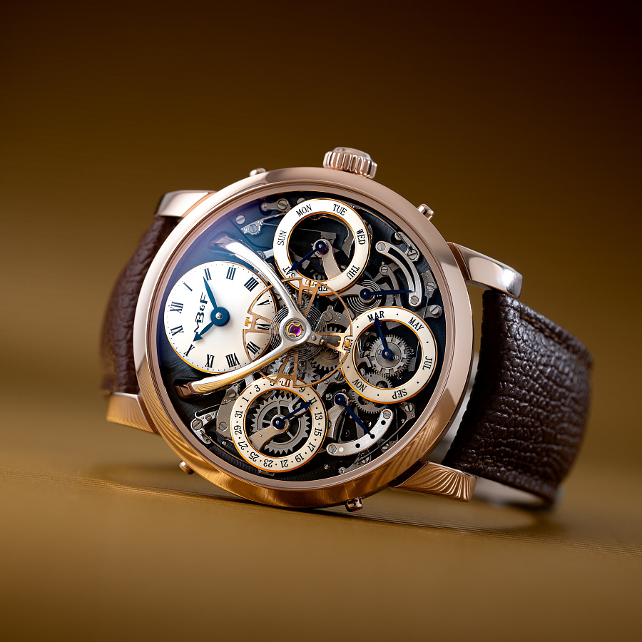 Legacy Machine Perpetual in Rose Gold by Stephen McDonnell