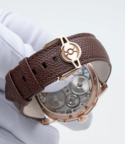 Legacy Machine Perpetual in Rose Gold by Stephen McDonnell