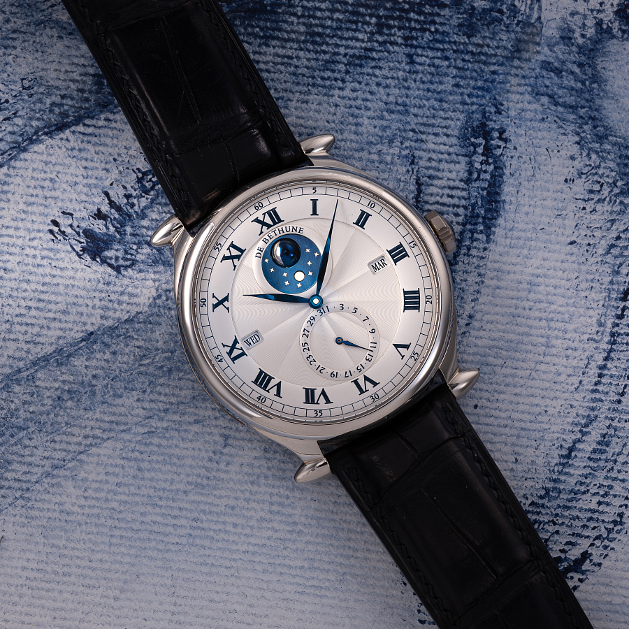 DB15 Perpetual Calendar in White Gold