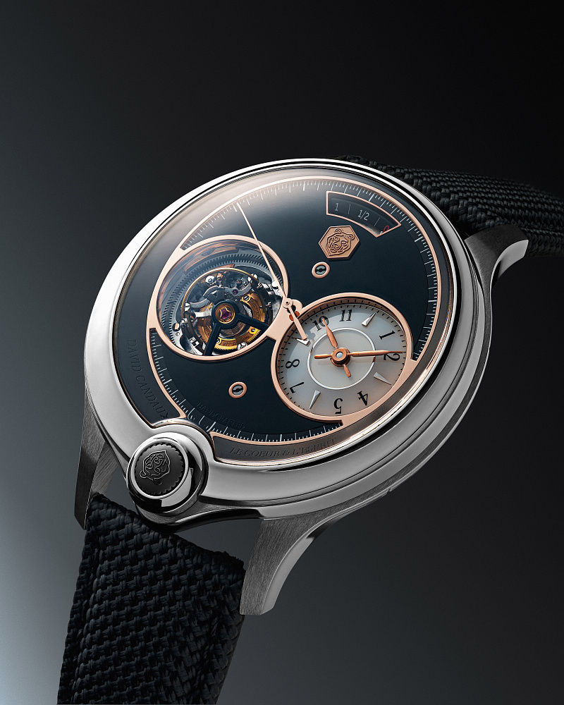 DC1 in Platinum with Onyx Dial and Opal Subdial ''L'Art du Tourbillon''