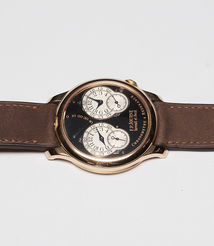Chronometre à Résonance with Black MOP Dial "Sincere Edition"