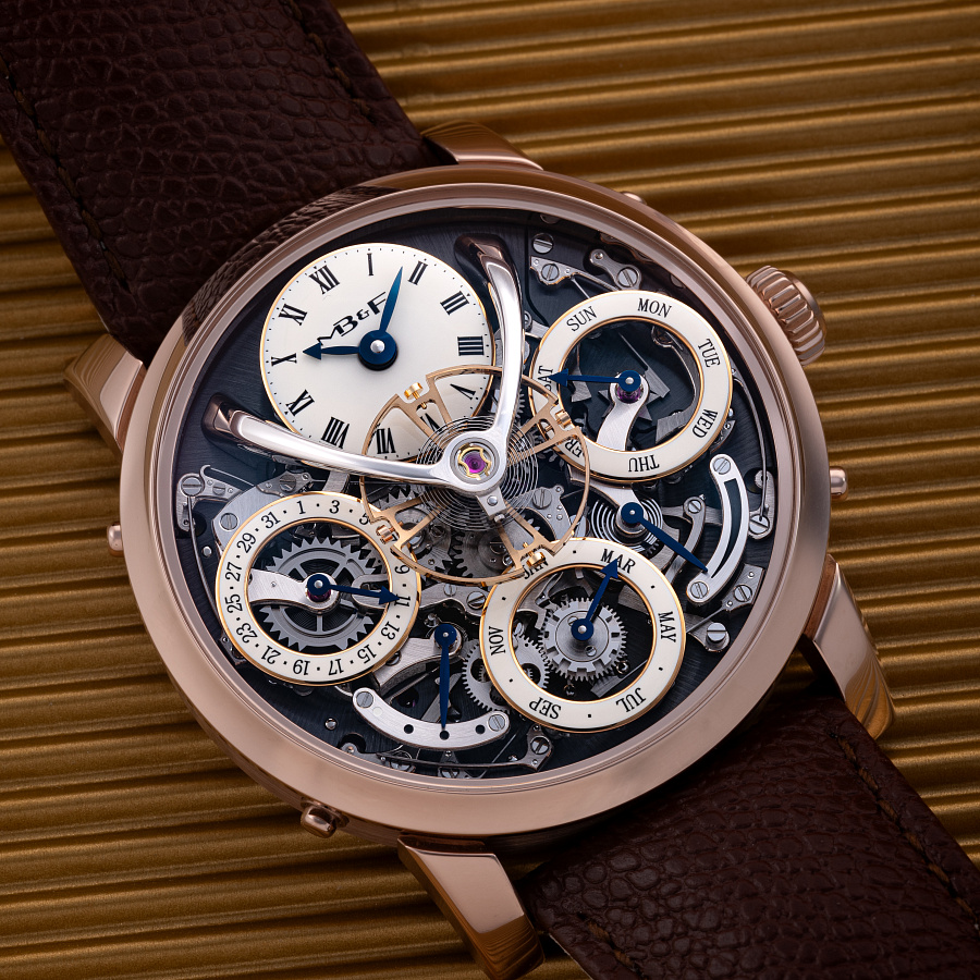 Legacy Machine Perpetual in Rose Gold by Stephen McDonnell