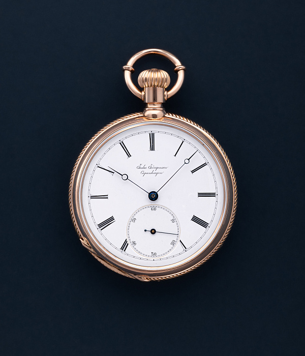 Gold Pocket Watch with Chronometre Movement