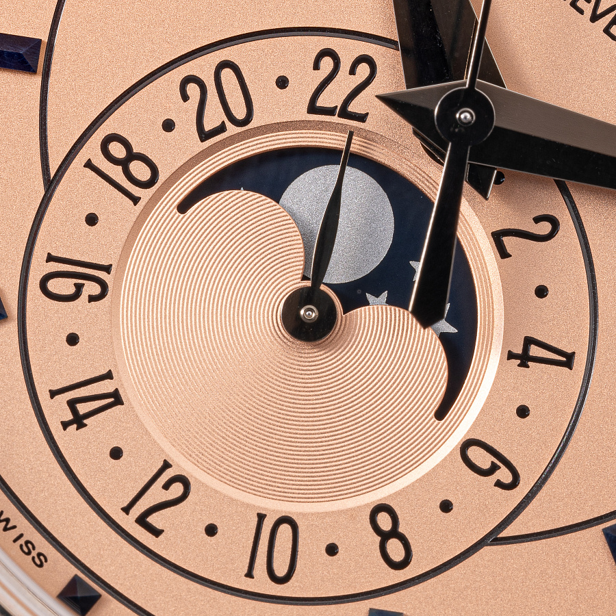 Annual Calendar in White Gold with Salmon Dial Limited to 15 Pieces