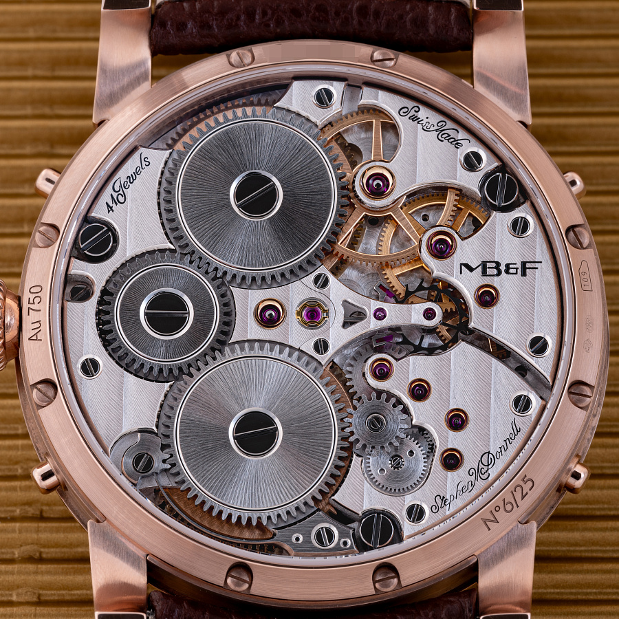 Legacy Machine Perpetual in Rose Gold by Stephen McDonnell