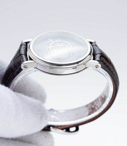 H1 Flying Tourbillon in Platinum with Black Dial