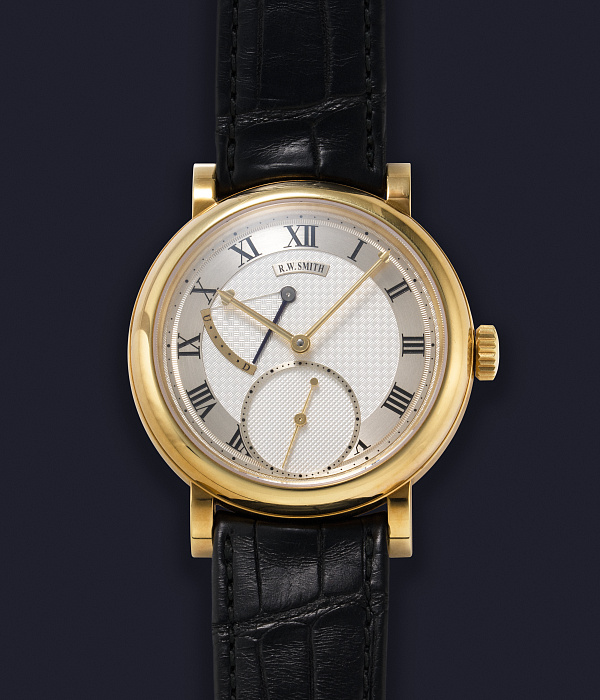 Series 2 in Yellow Gold with a Blued Power Reserve Hand