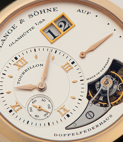 Lange 1 Tourbillon in Rose Gold