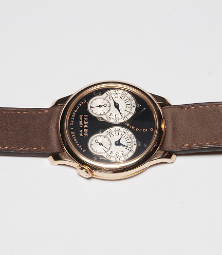 Chronometre à Résonance with Black MOP Dial "Sincere Edition"