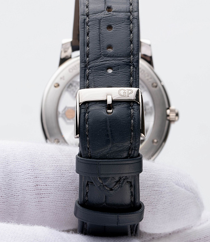 Triple Bridge Skeleton Tourbillon in Platinum