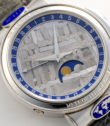 Meteorite Peary in Platinum