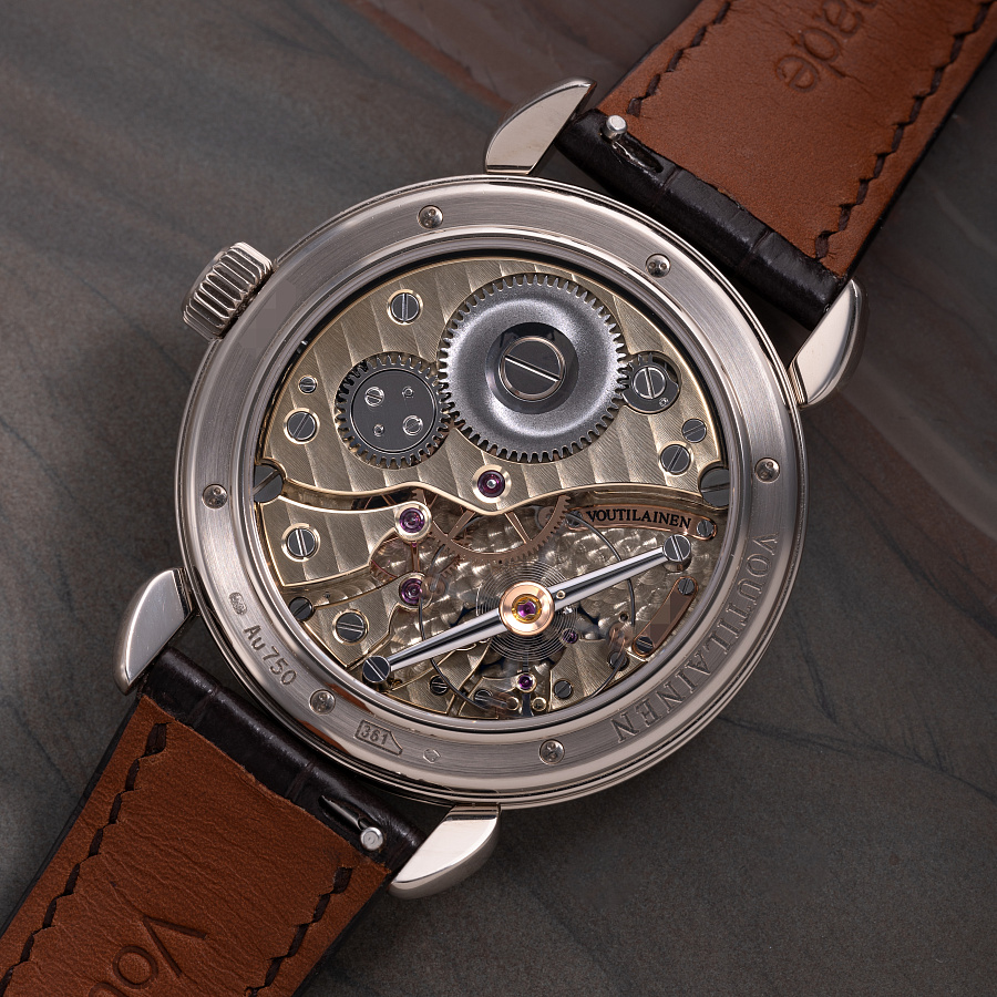 Vingt-8 in White Gold with "Havana" Dial with White Gold Movement from the first 50 ever made