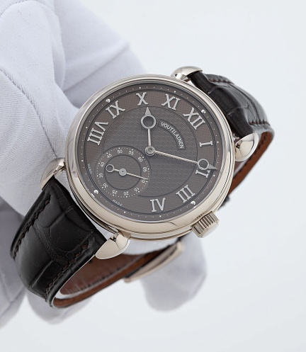 Vingt-8 in White Gold with "Havana" Dial with White Gold Movement from the first 50 ever made