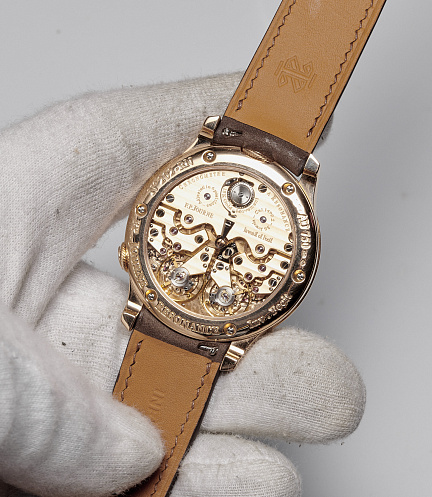 Chronometre à Résonance with Black MOP Dial "Sincere Edition"