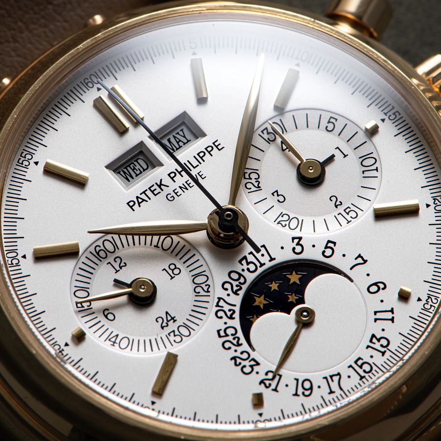 Perpetual Calendar Chronograph in Yellow Gold