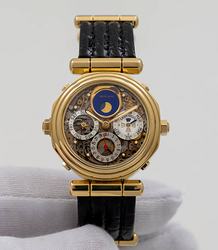 Skeleton Perpetual Calendar with Minute Repeater and Tourbillon