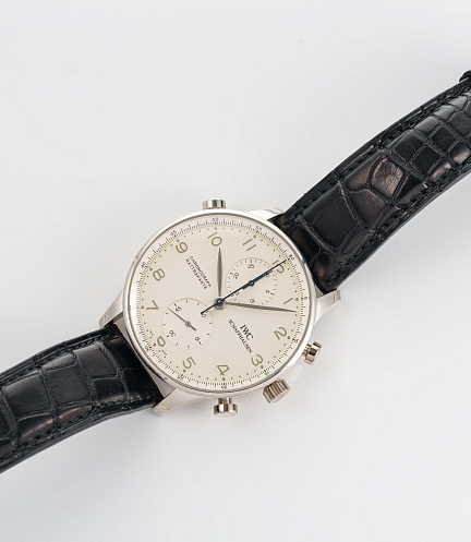 Portugieser Chronograph Rattrapante in Platinum "The Last IWC Built in the 20th Century"