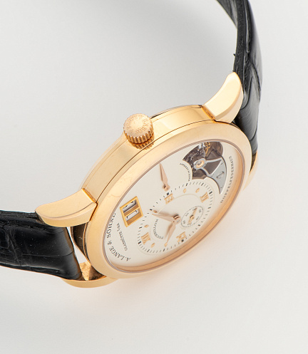 Lange 1 Tourbillon in Rose Gold