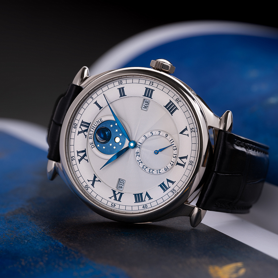 DB15 Perpetual Calendar in White Gold