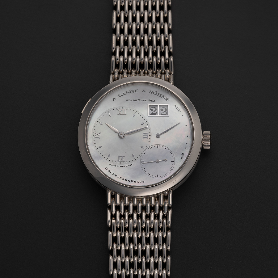Lange 1 in White Gold with MOP Dial