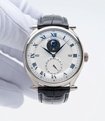 DB15 Perpetual Calendar in White Gold