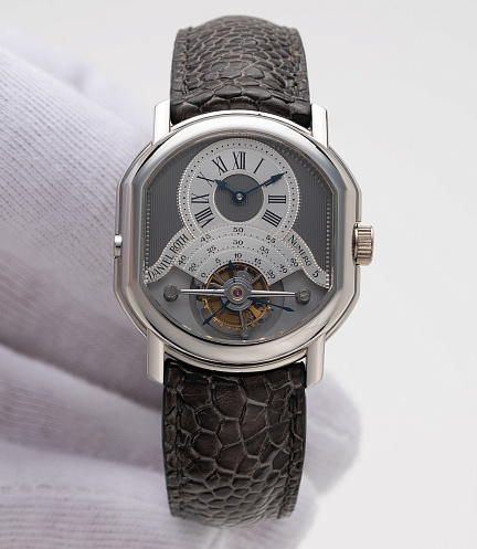 Regulateur Tourbillon in Stainless Steel