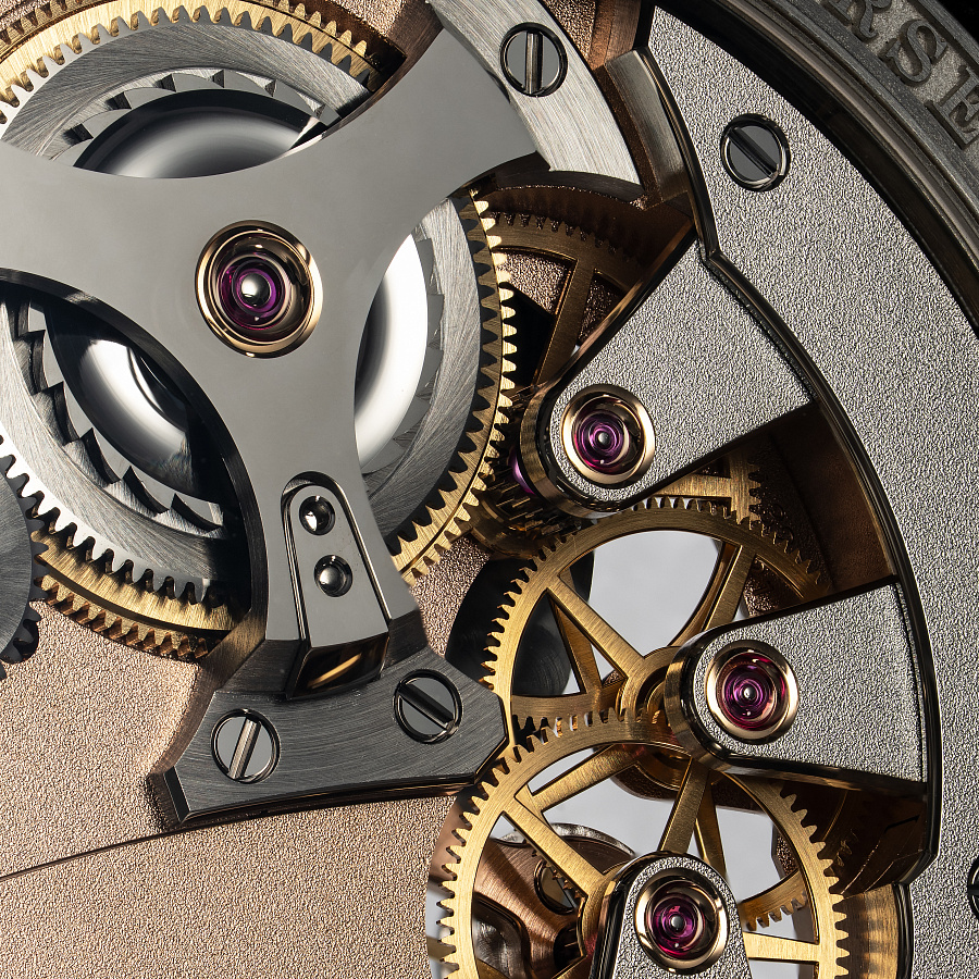 Signature 1 in Stainless Steel with Salmon Dial and Black Sub-dial