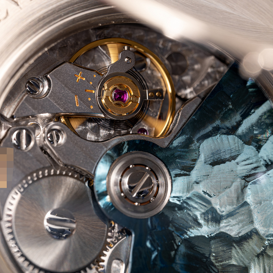 Tempus Terrea Worldtime Aquamarine in White Gold