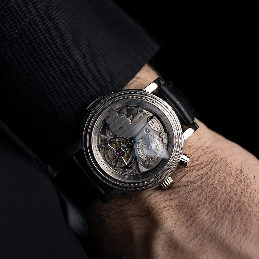 Toric Westminster Minute Repeater Tourbillon GMT in White Gold