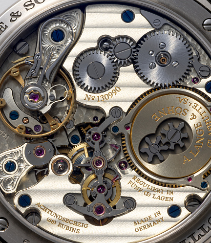 Zeitwerk in White Gold