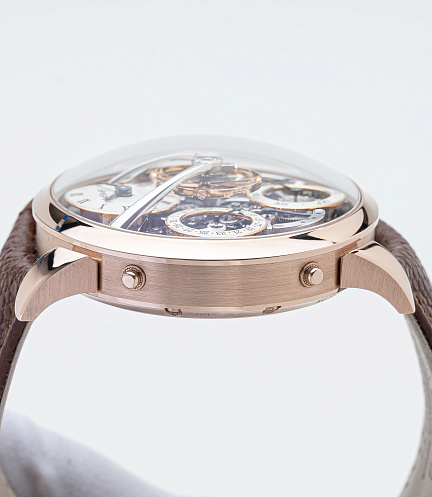 Legacy Machine Perpetual in Rose Gold by Stephen McDonnell