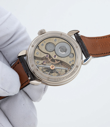 Vingt-8 in White Gold with "Havana" Dial with White Gold Movement from the first 50 ever made