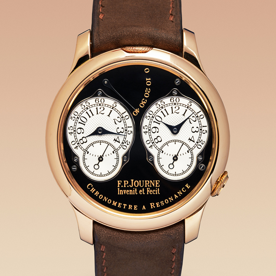 Chronometre à Résonance with Black MOP Dial "Sincere Edition"