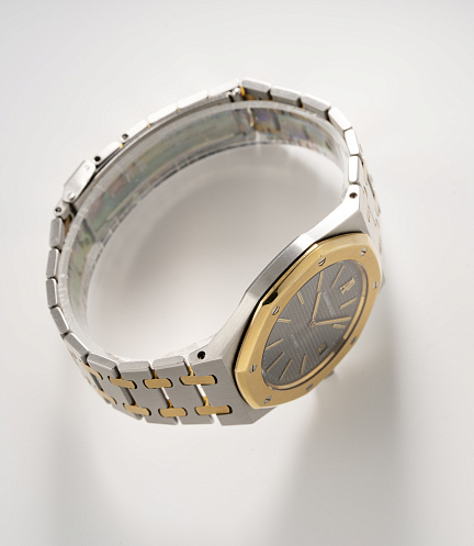 Royal Oak Jumbo in Stainless Steel and Yellow Gold