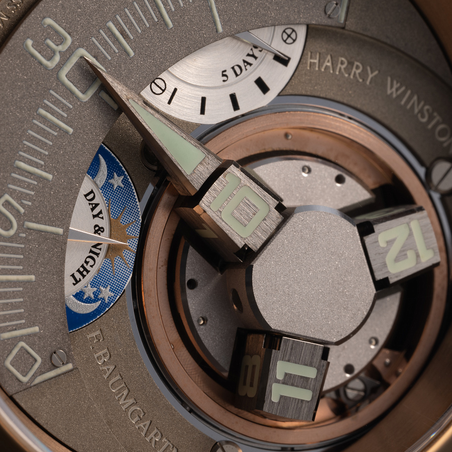 Opus V in Rose Gold by Urwerk