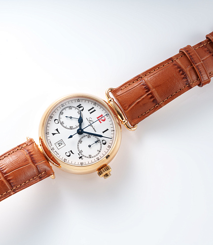 Heritage Monopusher Chronograph 180th Anniversary in Rose Gold