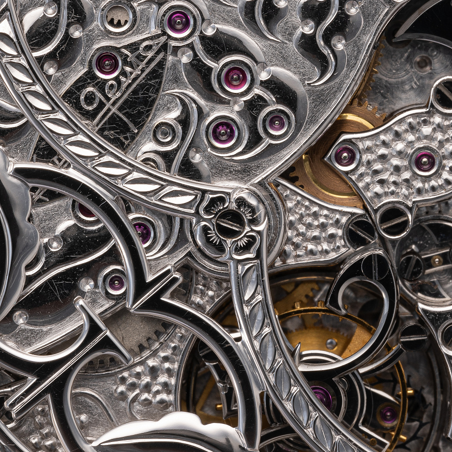 Grande Sonnerie Piece Unique in White Gold with MOP Dial