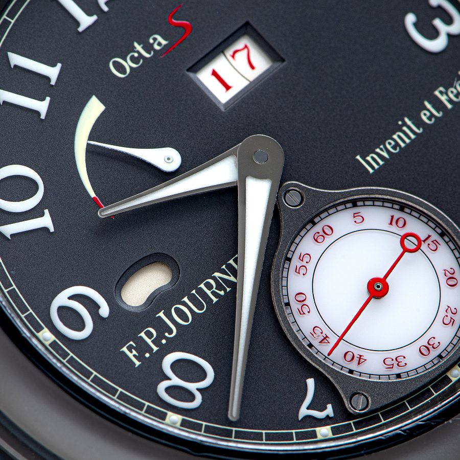 Octa Sport in Titanium after Service on a Long Strap