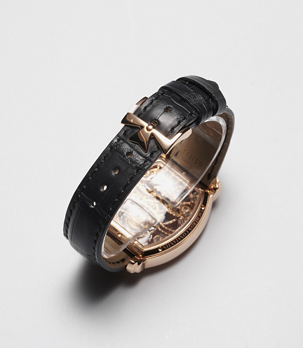 Malte Tourbillon Skeletonized in Rose Gold