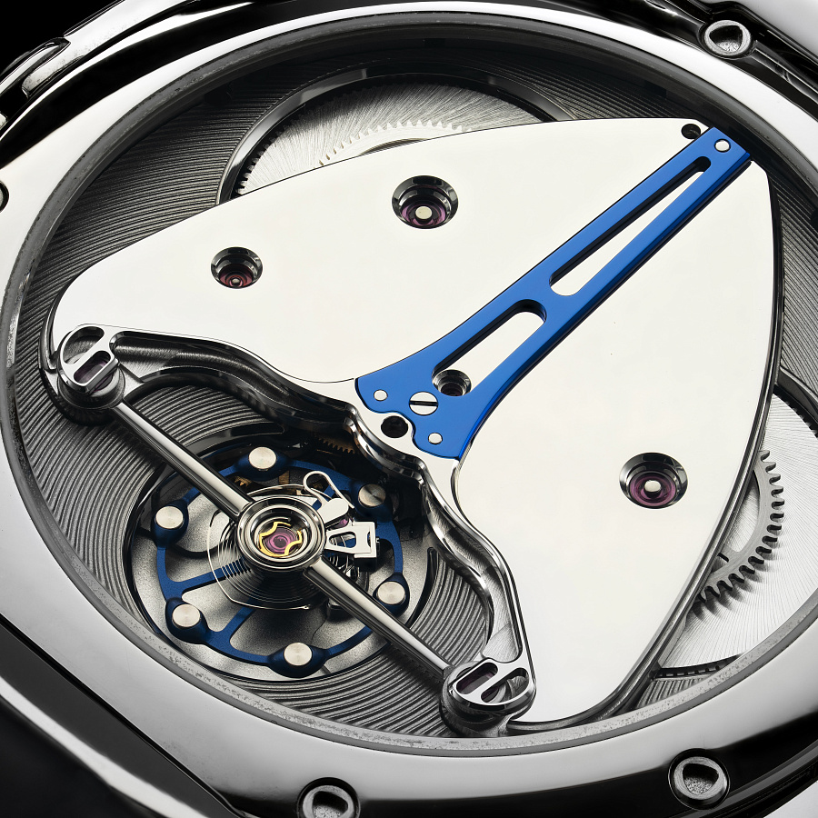 DB28XS Starry Seas in Titanium with Blue Guilloche Sky Dial