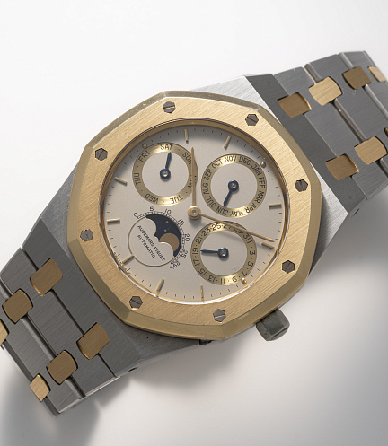 Royal Oak Perpetual Calendar in Stainless Steel and Yellow Gold