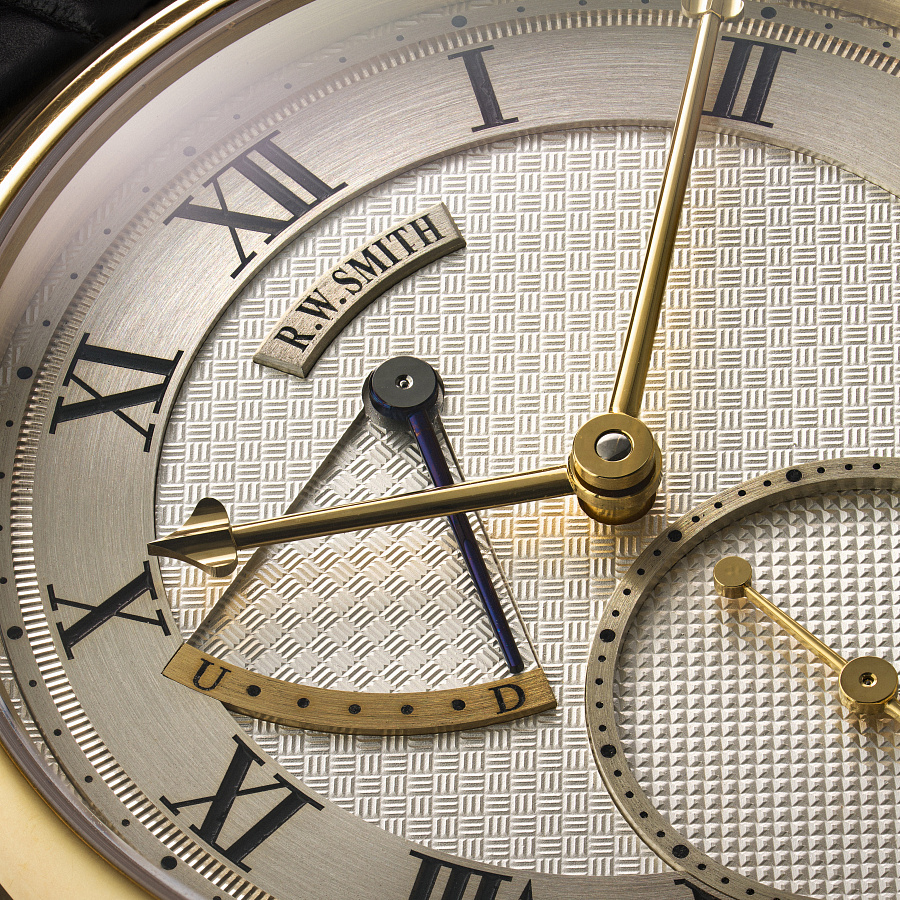 Series 2 in Yellow Gold with a Blued Power Reserve Hand