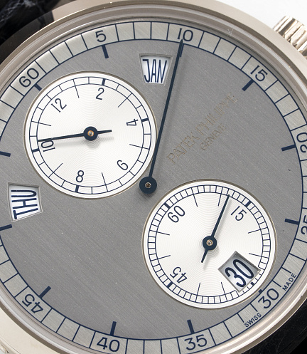 Annual Calendar Regulator in White Gold