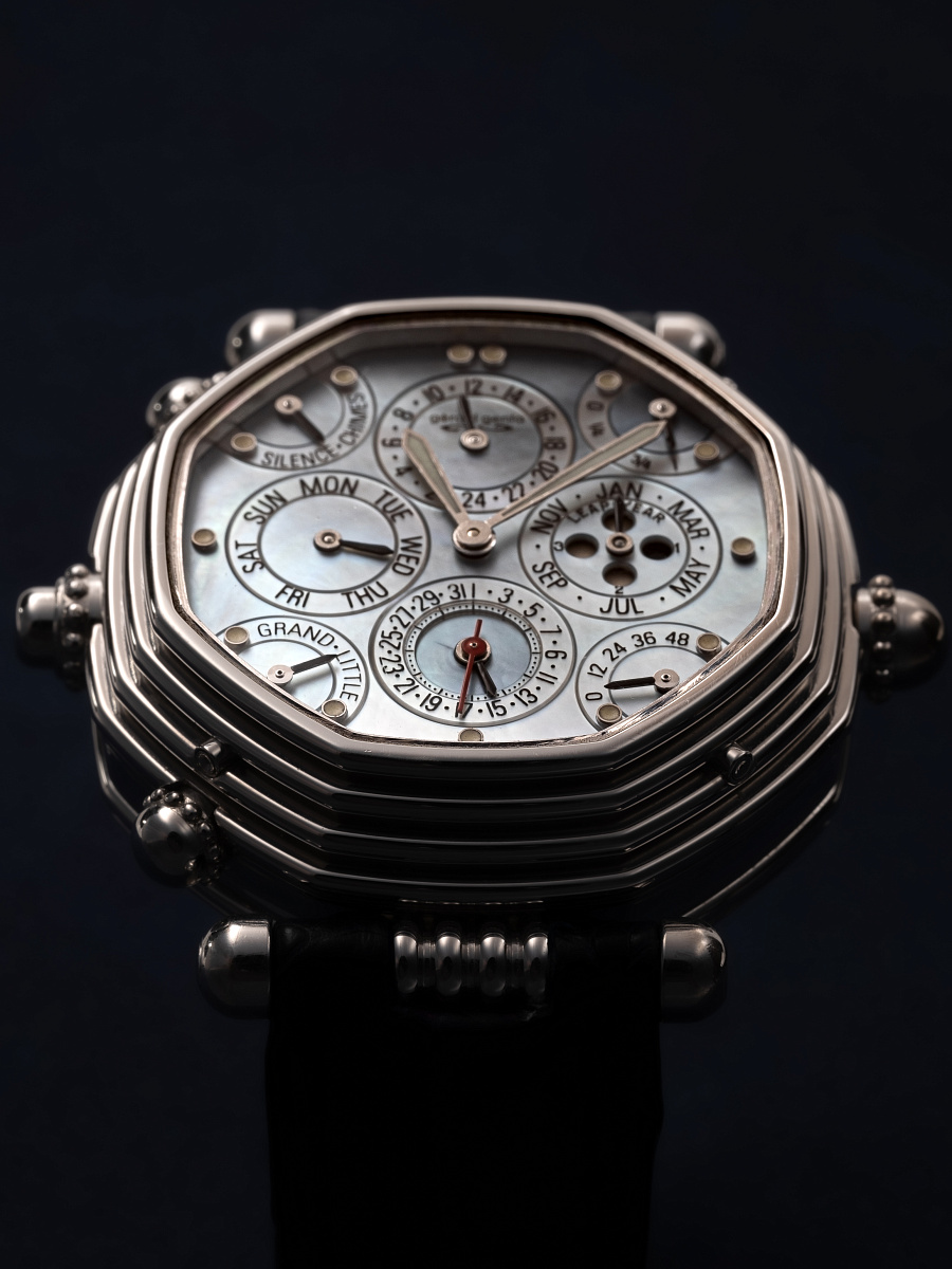 Grande Sonnerie Piece Unique in White Gold with MOP Dial